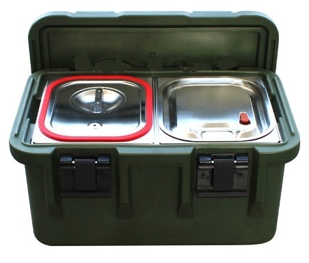 33 لیتر ظروف حمل و نقل مواد غذایی عایق بندی شده GN Pan with Seal Carrier