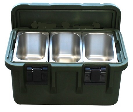 33 لیتر ظروف حمل و نقل مواد غذایی عایق بندی شده GN Pan with Seal Carrier