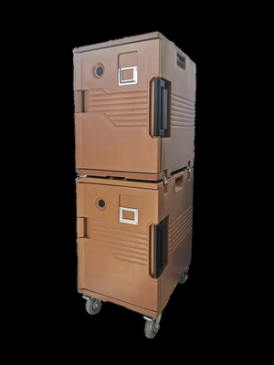 جعبه غذا عایق‌شده روتوم‌مولد آشپزخانه گرم‌کننده بارگیری GN Pan Carrier 120L