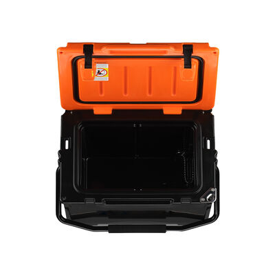 کولرهای صنعتی با قیمت کارخانه، مدرن، 12QT/18QT/25QT، خنک‌کننده کمپینگ عایق‌بندی شده با دسته برای جعبه خنک‌کننده چرخشی در فضای باز