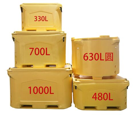 جعبه کولر 480QT Rotomolded با عایق فوم PU