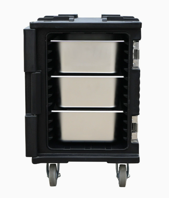 90L Food Pan Warmer Cooler دو منظوره گرم و سرد کانتینر عایق بندی شده برای کنترل دمای متنوع غذا