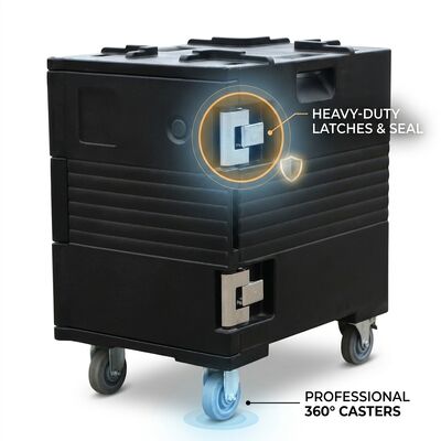 هوتل Food Pan Carrier Box 42L Ultra-Quiet Insulated Catering Box خدمات اتاق تجهيزات مهمان خانه