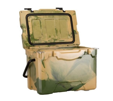 OEM 25QT قابل حمل Roto Molded Ice Box 51.6x33.6x38.3cm
