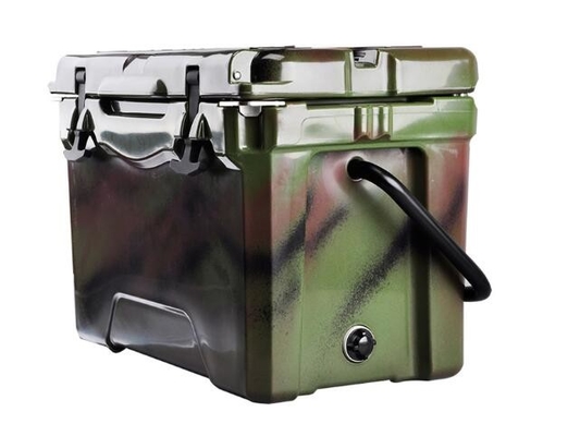 OEM 25QT قابل حمل Roto Molded Ice Box 51.6x33.6x38.3cm