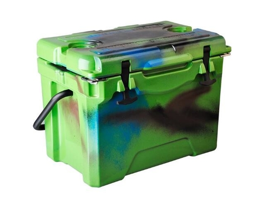 OEM 25QT قابل حمل Roto Molded Ice Box 51.6x33.6x38.3cm