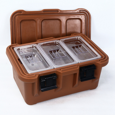 Top Loading محصولات Rotomoulded Food Box 33L عایق همدما