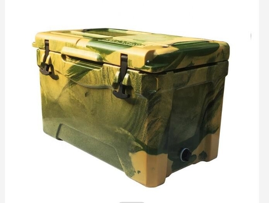 35 QT Rotomolded Cooler Box ساخت و ساز سنگین برای استفاده در فضای باز بادوام