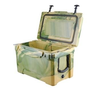 35 QT Rotomolded Cooler Box ساخت و ساز سنگین برای استفاده در فضای باز بادوام