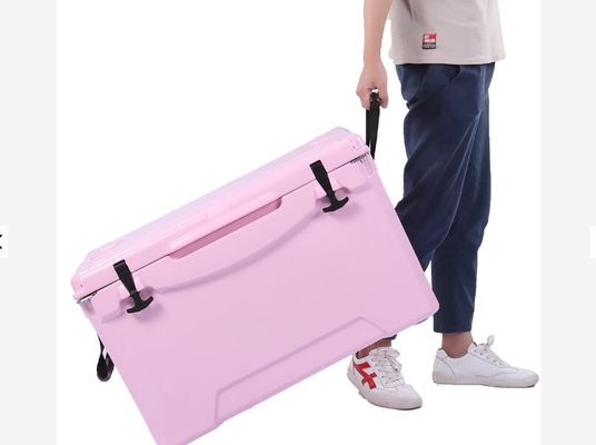 جعبه خنک کننده چرخدار 75 لیتری، جعبه یخ عایق شده با عایق PU