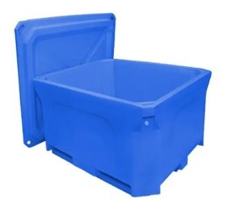 300 لیتری Rotomolding Cooler Box Live Fish Storage Container با عایق PU