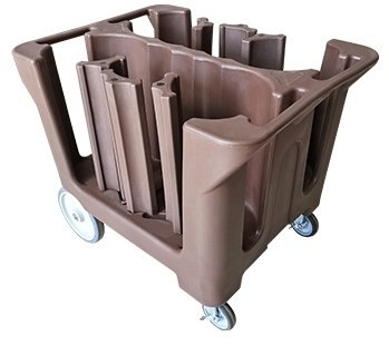 چرخ دستی ظروف غذاخوری قابل تنظیم ظرف غذای Caddy