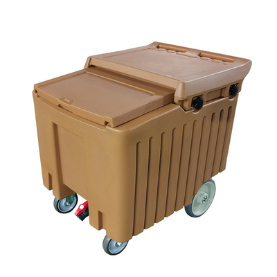 SGS Ice Caddy عایق شده، سطل های ذخیره یخ قابل حمل 110 لیتری