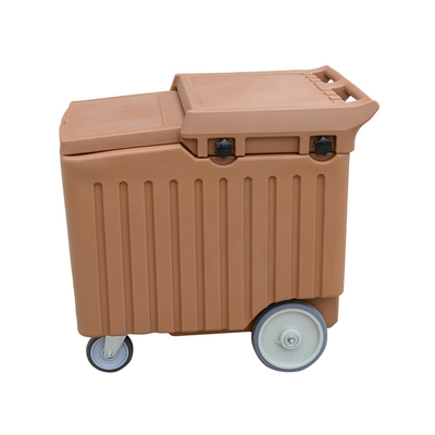 SGS Ice Caddy عایق شده، سطل های ذخیره یخ قابل حمل 110 لیتری