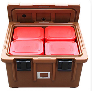 ساخت و ساز بدون درز یک تکه 70 لیتری Food Transporter عایق مدرسه