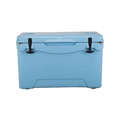 جعبه خنک کننده روتومولد پلاستیکی 50 QT عایق دیواری PU شکل LLDPE